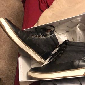 Sonoma black leather casual boot